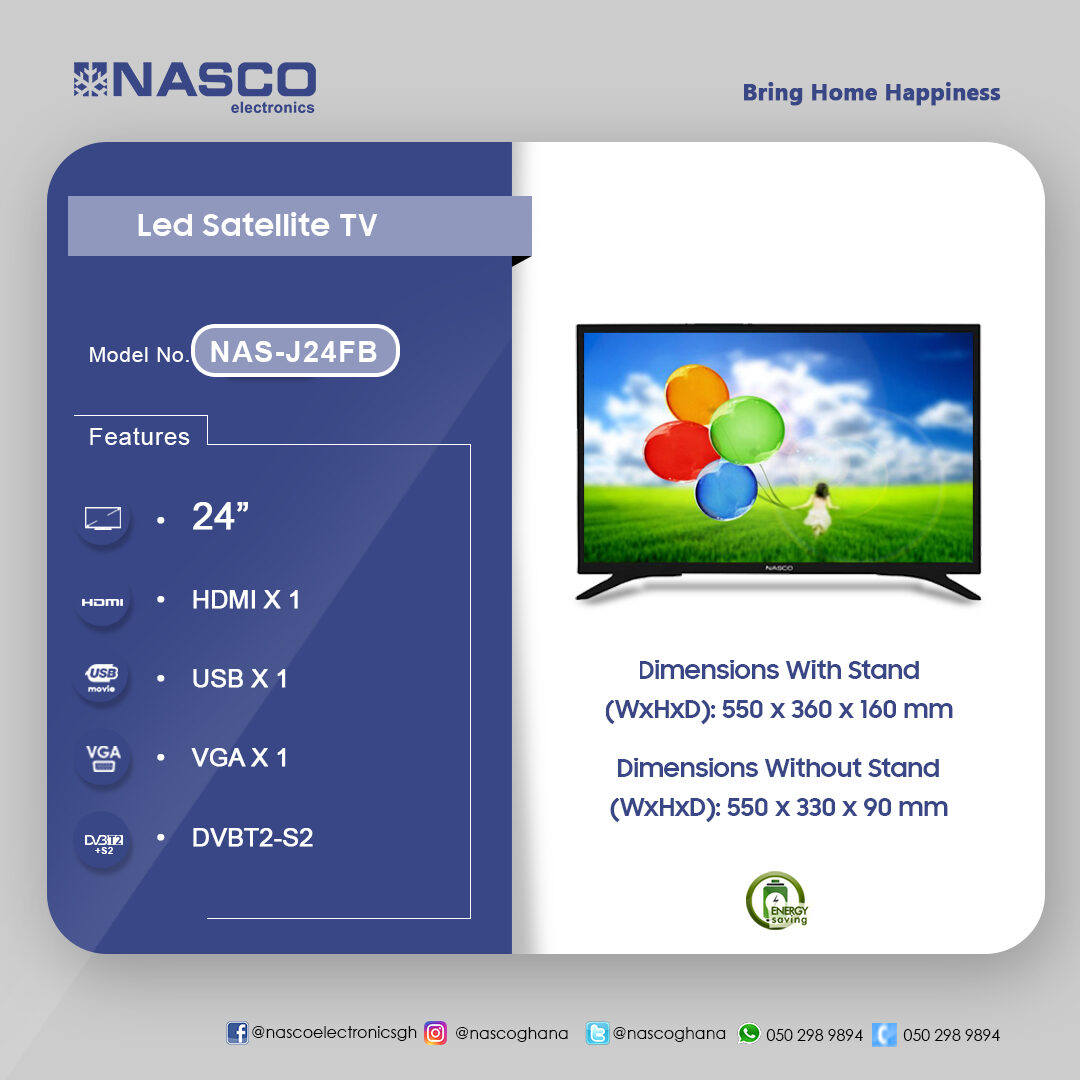 Nasco 24 Inches Tv NAS-J24FB image 2