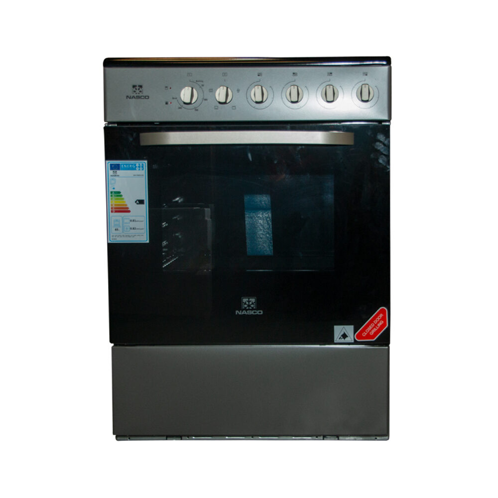 Nasco 4 Burner Electric Hob With Oven Nas-Dm4h109