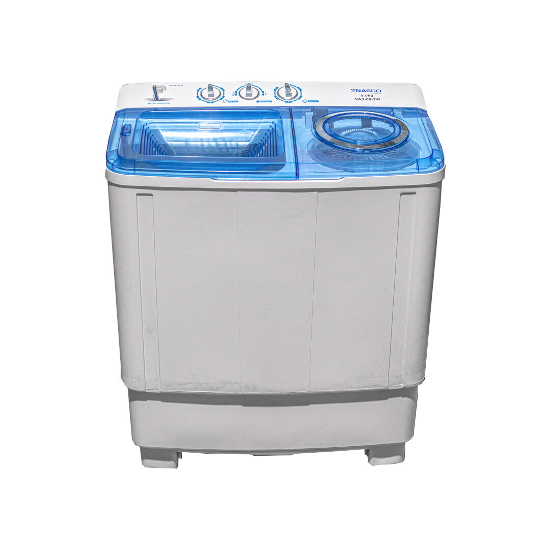 Nasco 8 KG Twin Tub Washing Machine [NAS-08-TW]