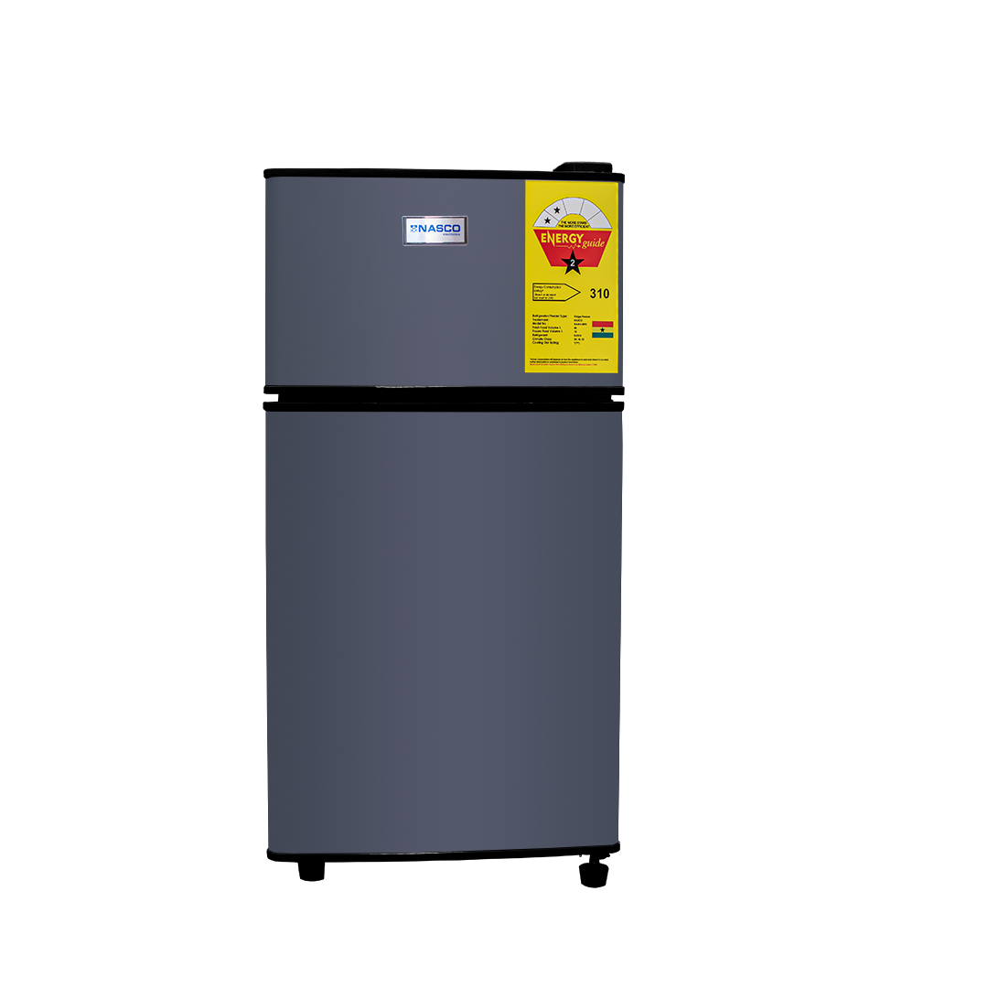 Nasco NASF2-80FL Double Door Table Top Fridge - 58 Ltrs