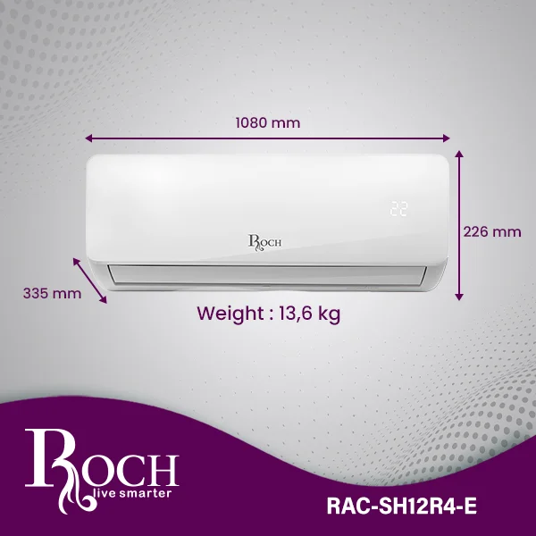 ROCH 1.5 HP SPLIT AC (MEDIA TYPE) image 2