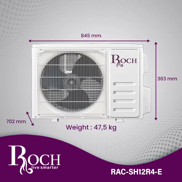ROCH 2.5 HP SPLIT AC image 2