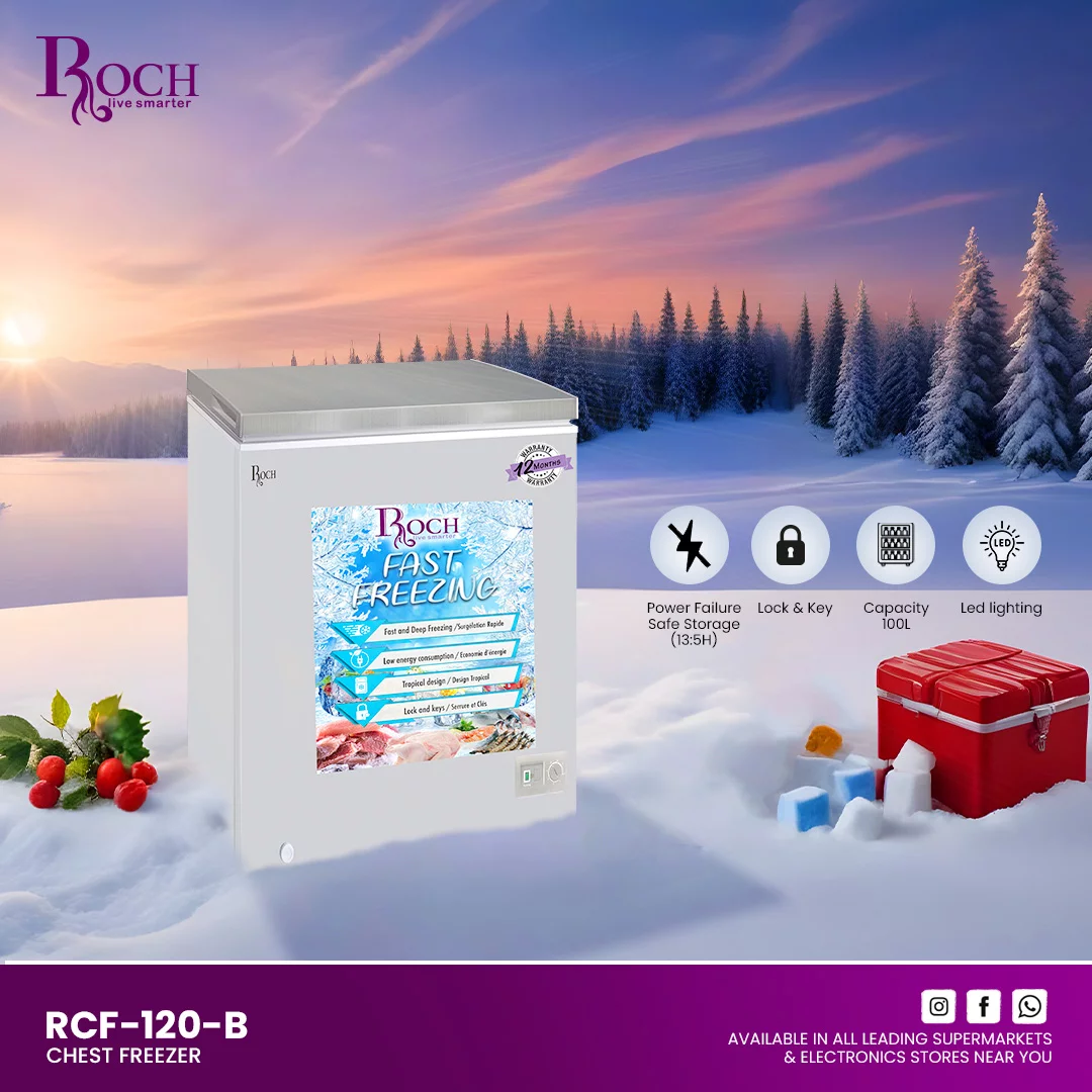 ROCH RCF 120 (100 Ltrs) CHEST FREEZER