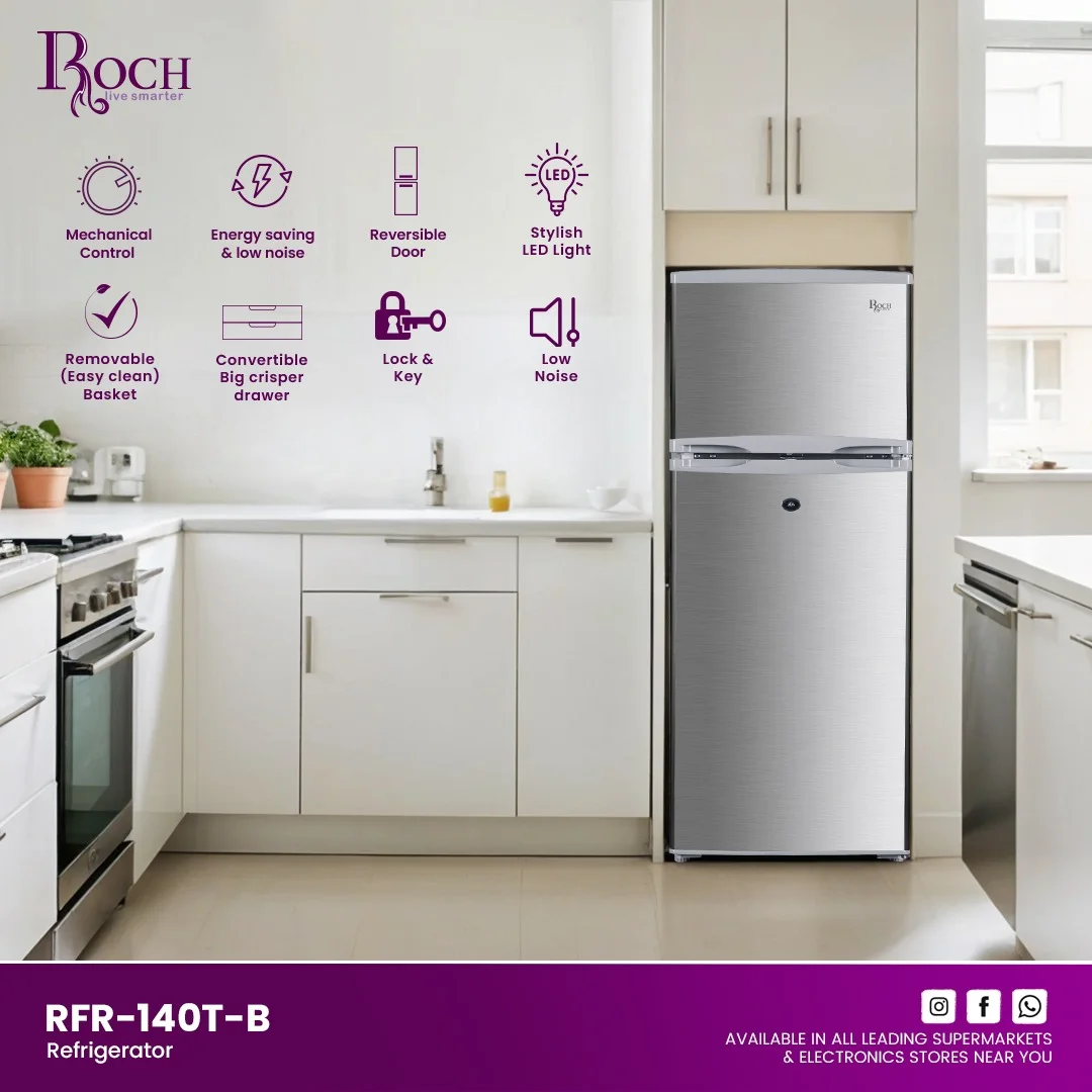ROCH RFR 140 (118 Ltrs) TOP FREEZER image 3