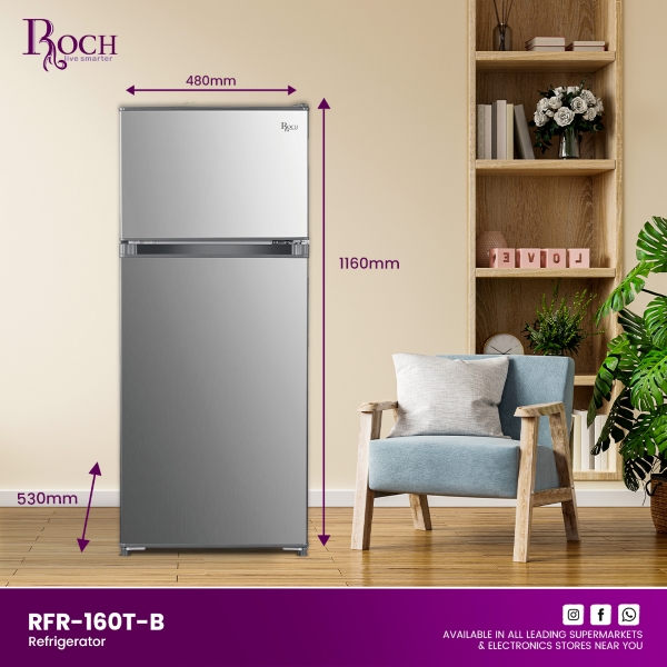 ROCH RFR 160 (125 Ltrs) TOP FREEZER