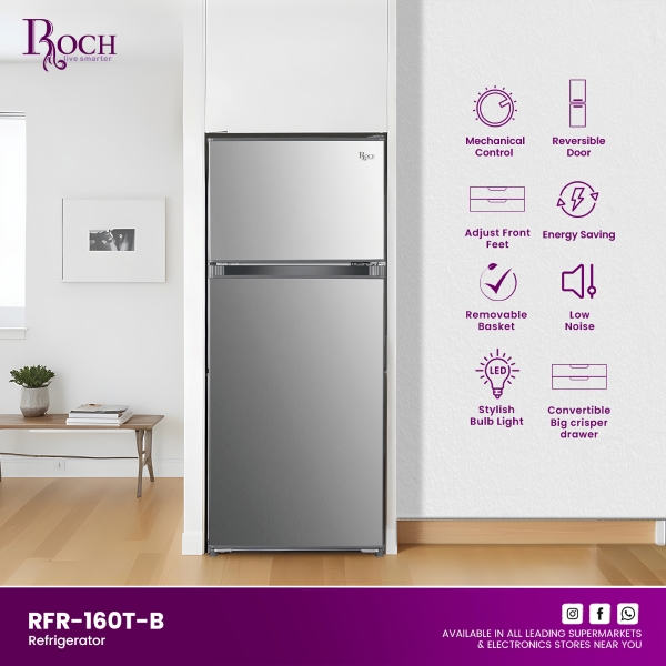 ROCH RFR 160 (125 Ltrs) TOP FREEZER image 3