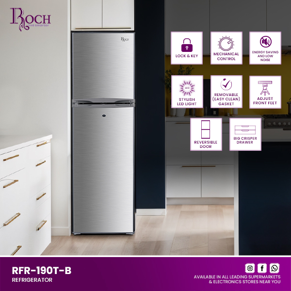 ROCH RFR 190 (166 Ltrs) TOP FREEZER image 2
