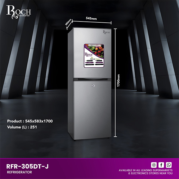 ROCH RFR 310 (247 Ltrs) TOP FREZEER image 2