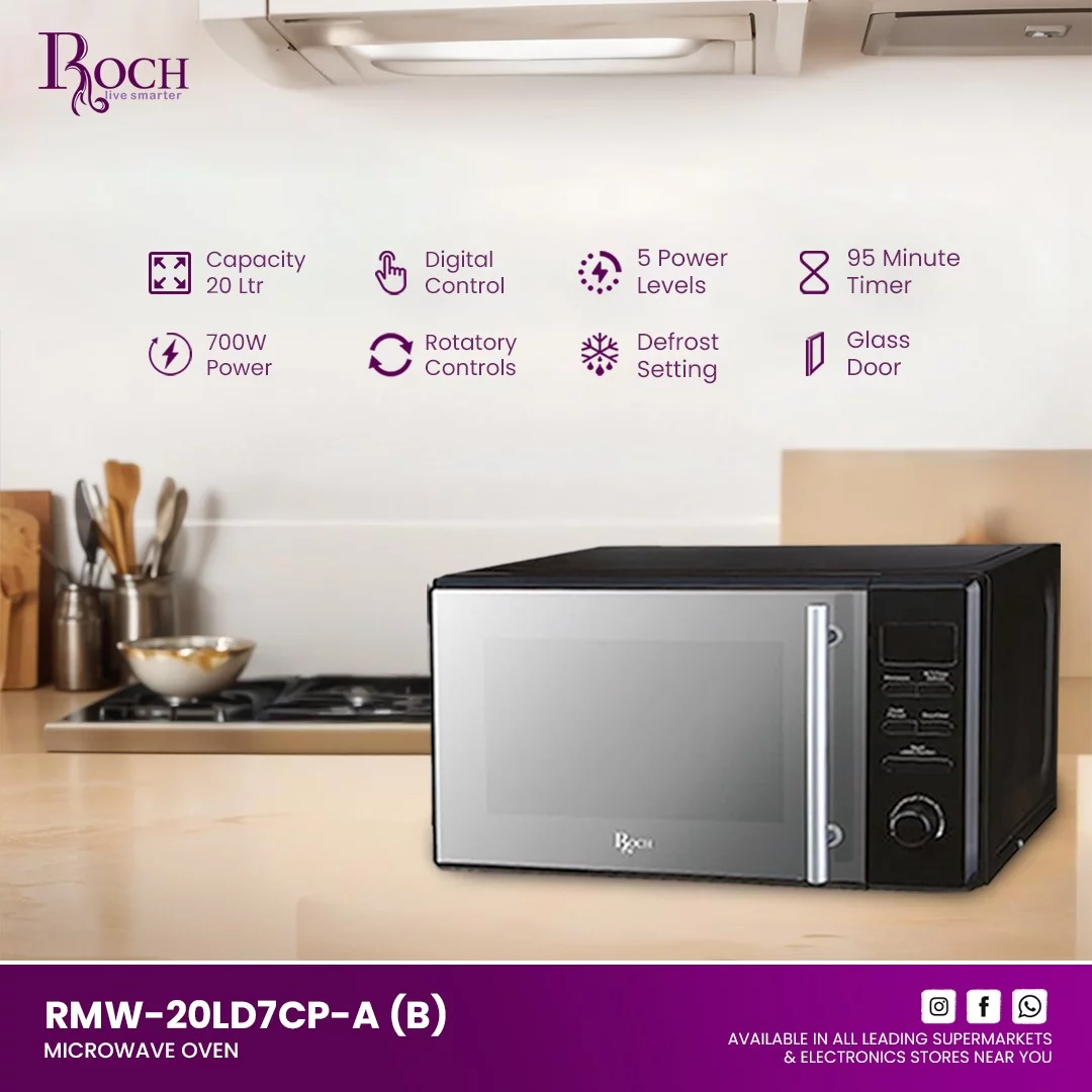 RWM 20 Ltrs SEMI DIGITAL MICROWAVE image 3