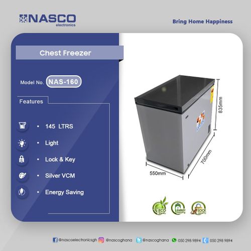 NAS-110SK Chest Freezer 100 - 102 Ltrs image 2